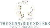 The Sunnyside Sisters Bed and Breakfast / Clarksville VA / footer logo